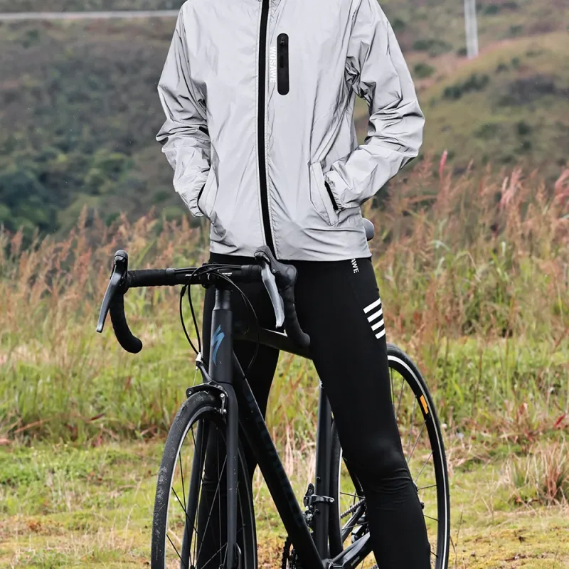 WOSAWE Cycling Clothing Unisex Long Sleeved Reflective-4