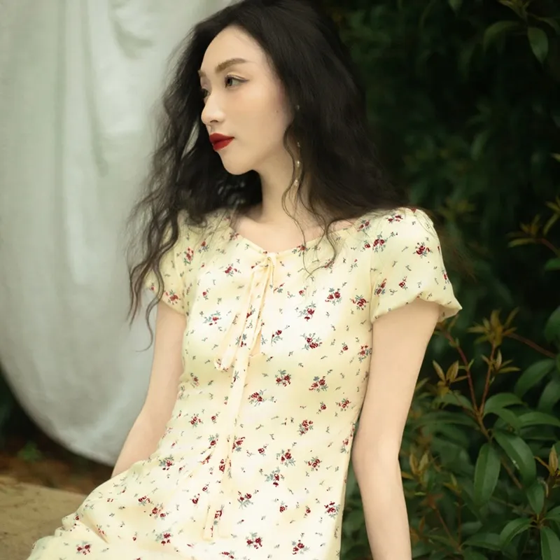 ANNECHEN Short Sleeved Dress Women's-1