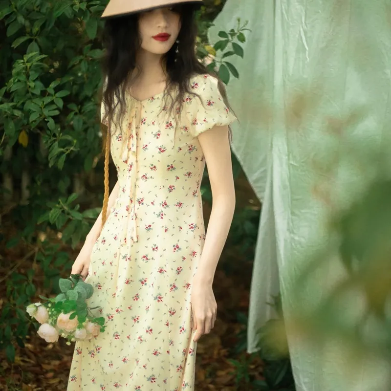 ANNECHEN Short Sleeved Dress Women's-2