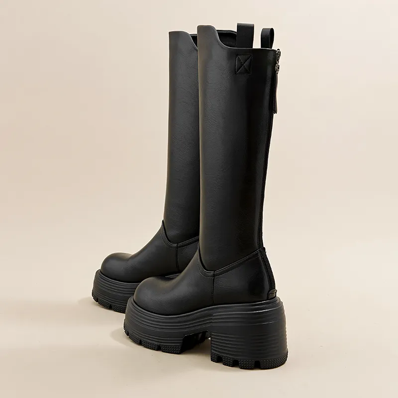 A Poinsettia Princess Knee high Boots Women's-18
