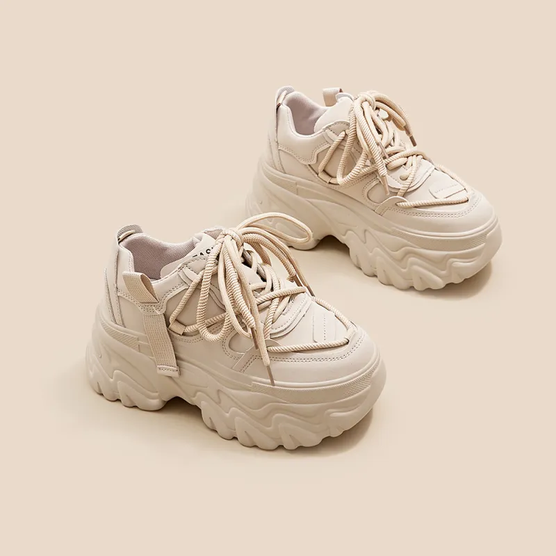 A Poinsettia Princess Low Top Chunky Sneakers Women's-13