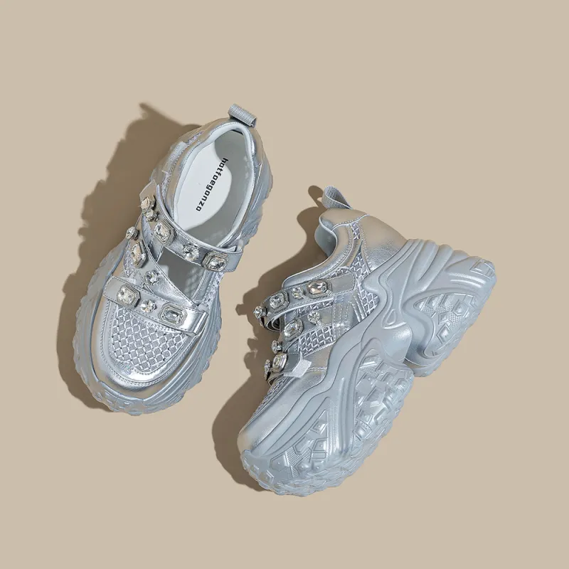 A Poinsettia Princess Chunky Sneakers Women's-7
