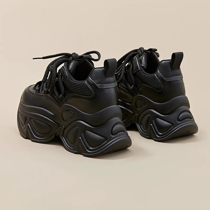 A Poinsettia Princess Low Top Chunky Sneakers Women's-9