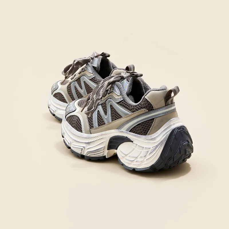 A Poinsettia Princess Low Top Chunky Sneakers Women's-1