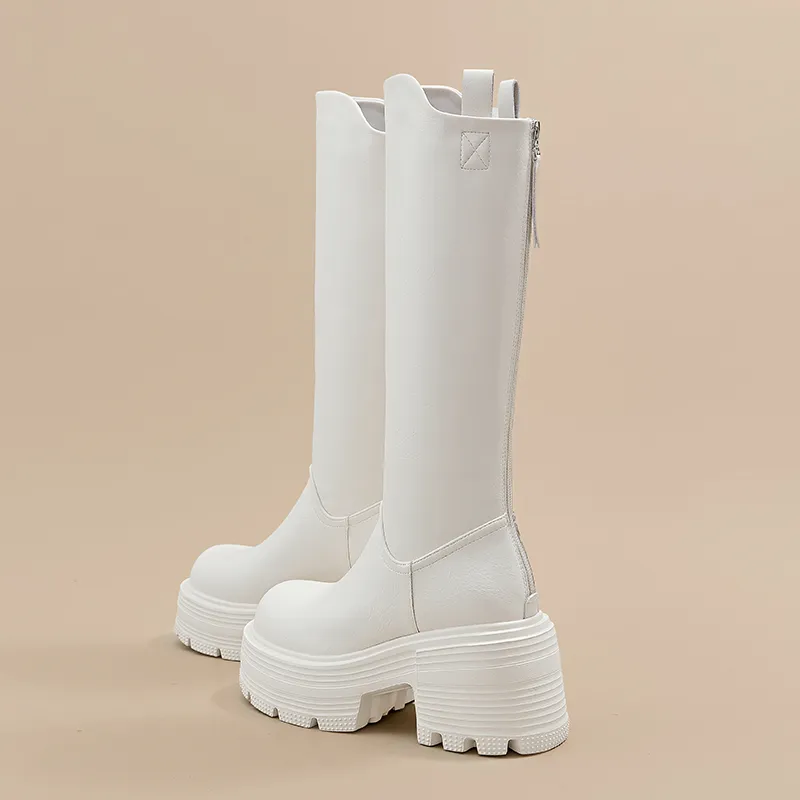 A Poinsettia Princess Knee high Boots Women's-13