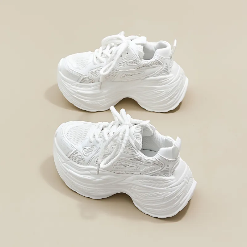 A Poinsettia Princess Low-Top Chunky Sneakers Women's-4