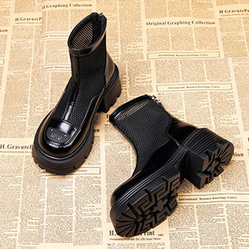 A Poinsettia Princess Ankle Boots Women's-4