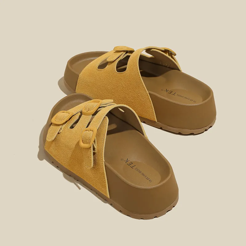 A Poinsettia Princess Slide Slippers Women's-4