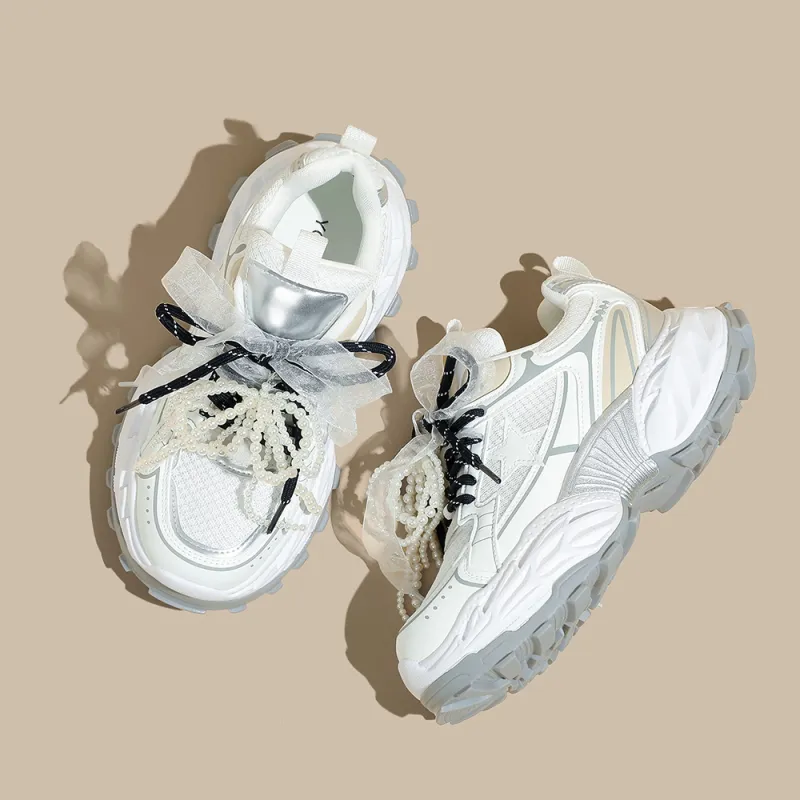 A Poinsettia Princess Chunky Sneakers Women's-2
