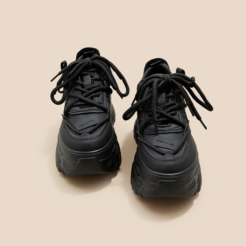 A Poinsettia Princess Low Top Chunky Sneakers Women's-7