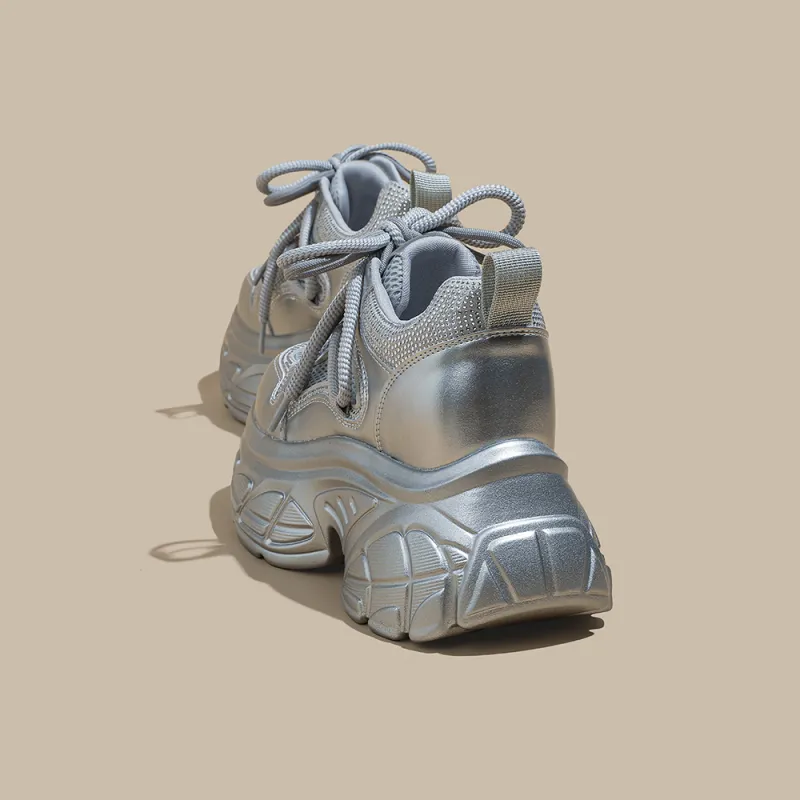 A Poinsettia Princess Chunky Sneakers Women's-8