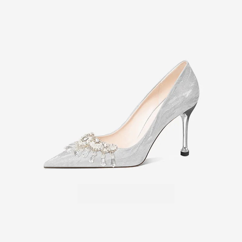 A Poinsettia Princess High Heels Women's-7