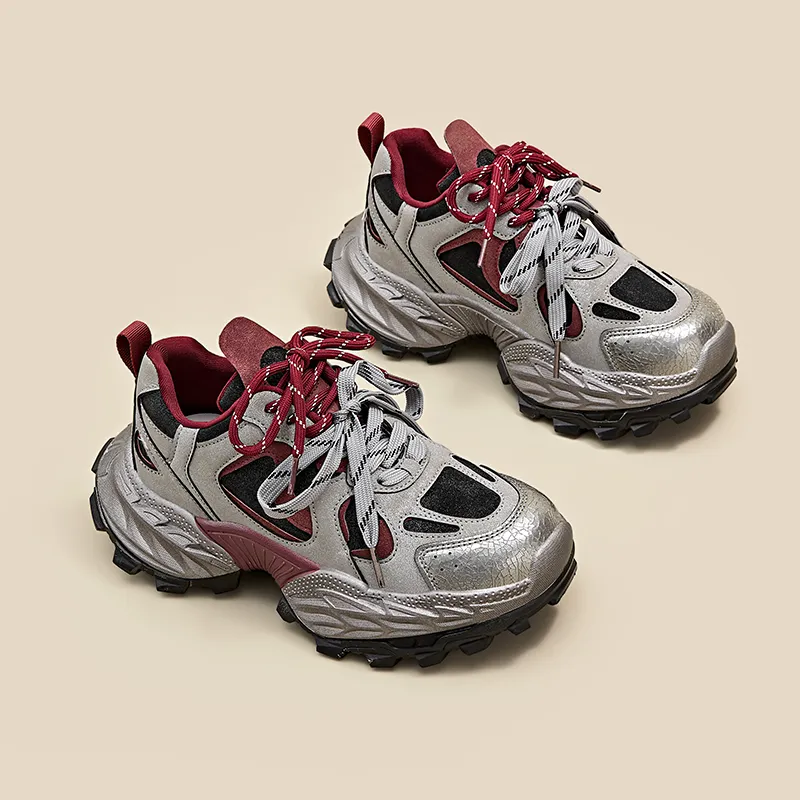 A Poinsettia Princess Chunky Sneakers Women's-2