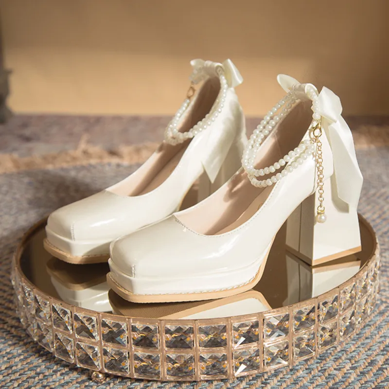 A Poinsettia Princess High Heels Women's-3