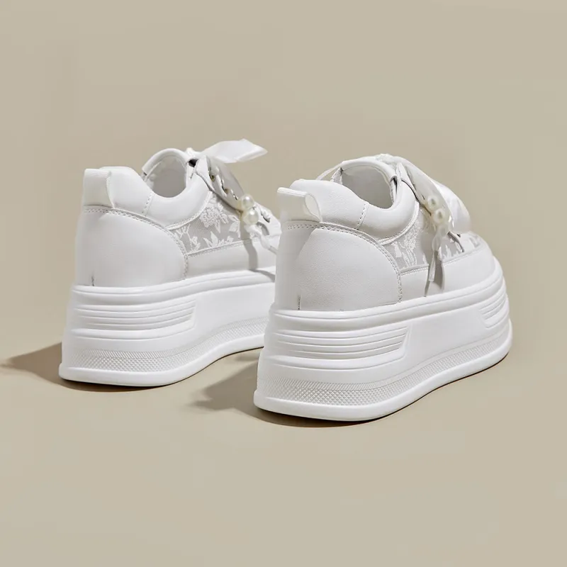 A Poinsettia Princess Skateboard Shoes Women's-5