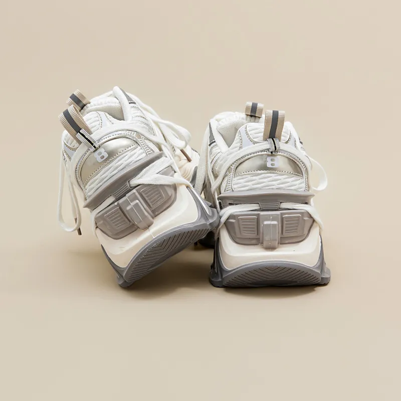 A Poinsettia Princess Low Top Chunky Sneakers Women's-8