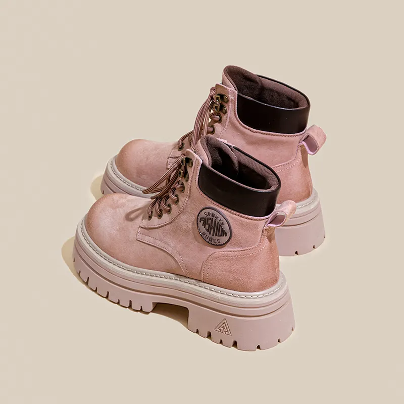A Poinsettia Princess Martin Boot Women's-1