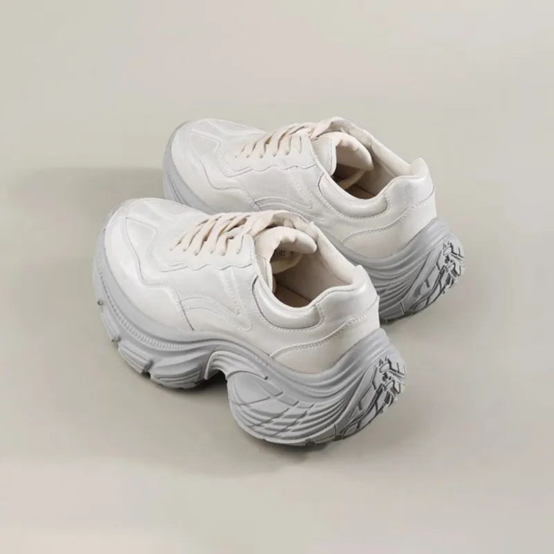 A Poinsettia Princess Chunky Sneakers Women's Pearlescent Color-3