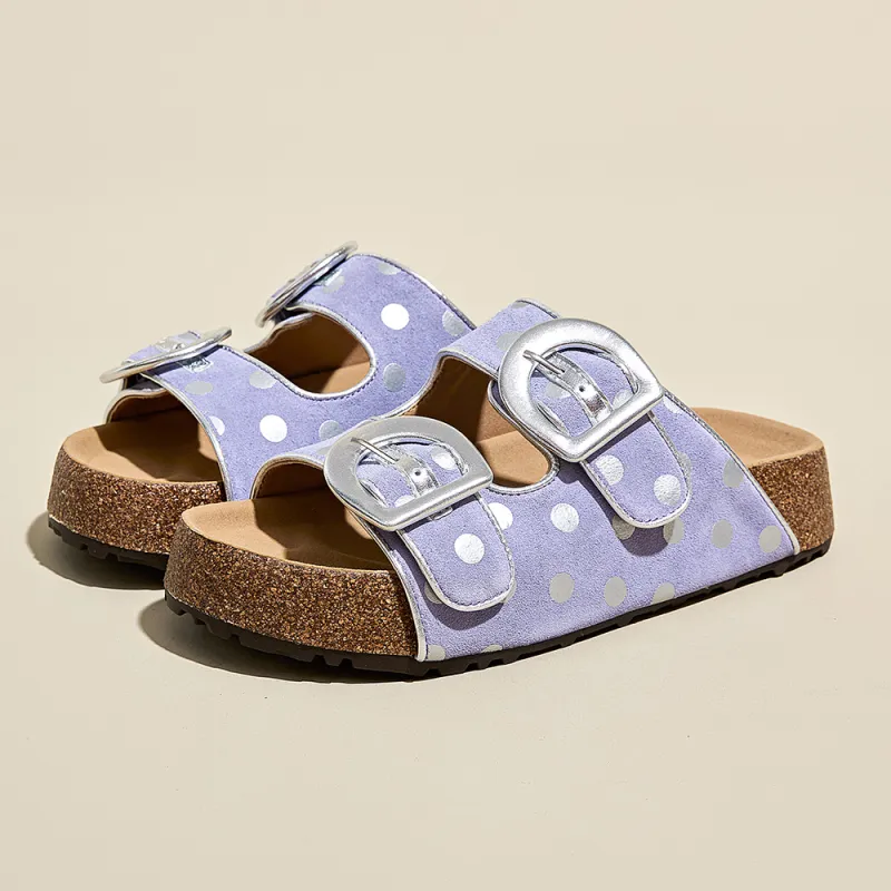 A Poinsettia Princess Composite Sole Quiet, Slip Resistant, Antibacterial Cushioning Slide Slippers Women's-1