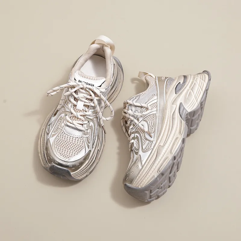 A Poinsettia Princess Low Top Chunky Sneakers Women's-2