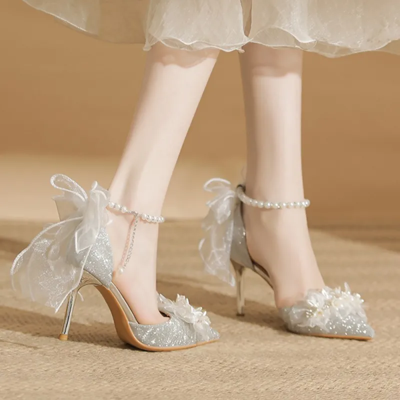 A Poinsettia Princess High Heels Women's-19