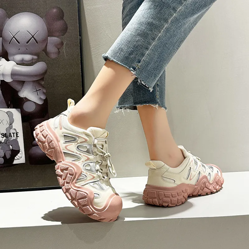 A Poinsettia Princess Cushioning Low Top Casual Shoes Women's Beige Yellow-10