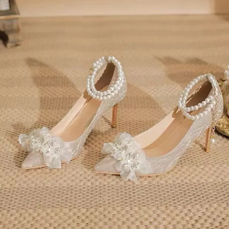 A Poinsettia Princess High Heels Women's-2