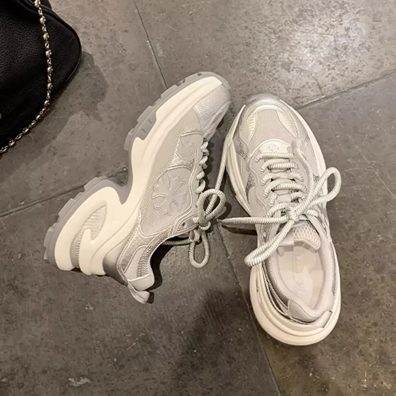 A Poinsettia Princess Chunky Sneakers Women's-13