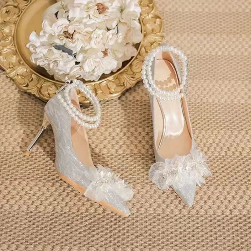 A Poinsettia Princess High Heels Women's-6
