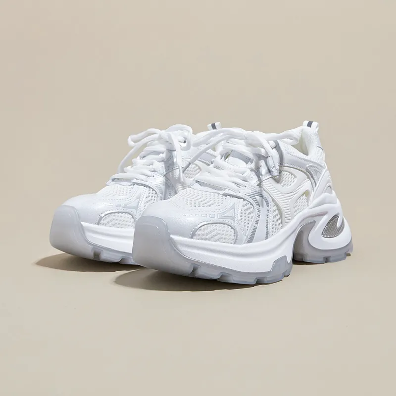A Poinsettia Princess Chunky Sneakers Women's-1