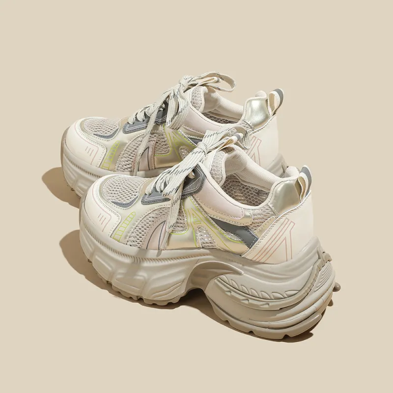 A Poinsettia Princess Chunky Sneakers Women's-9