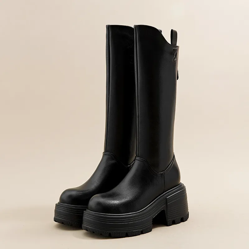 A Poinsettia Princess Knee high Boots Women's-5