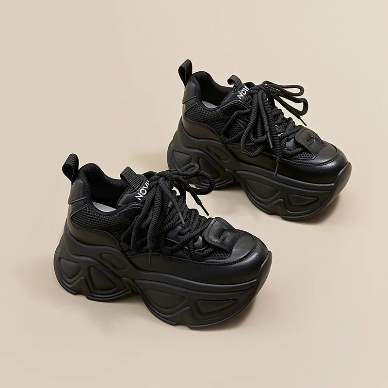 A Poinsettia Princess Low Top Chunky Sneakers Women's-10
