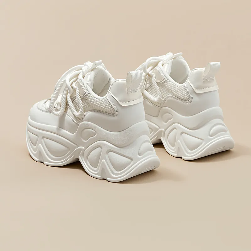 A Poinsettia Princess Low Top Chunky Sneakers Women's-5