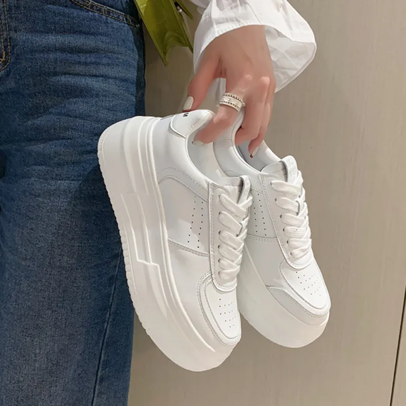 A Poinsettia Princess Low Top Skateboard Shoes Women's White-2