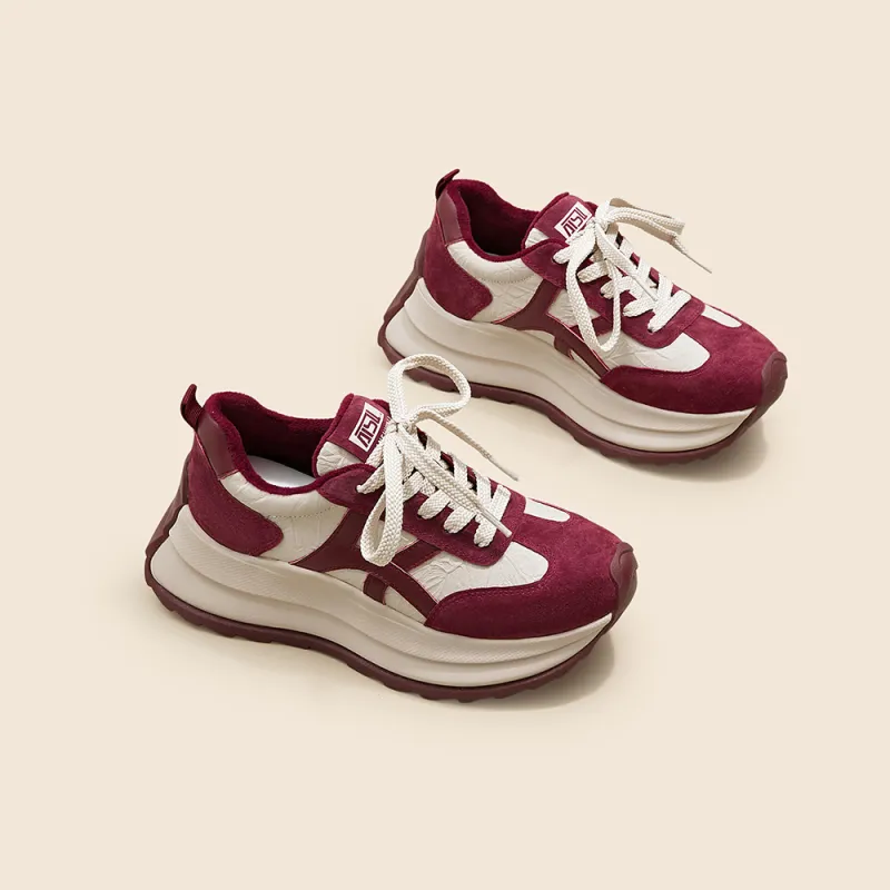 A Poinsettia Princess Chunky Sneakers Women's-2