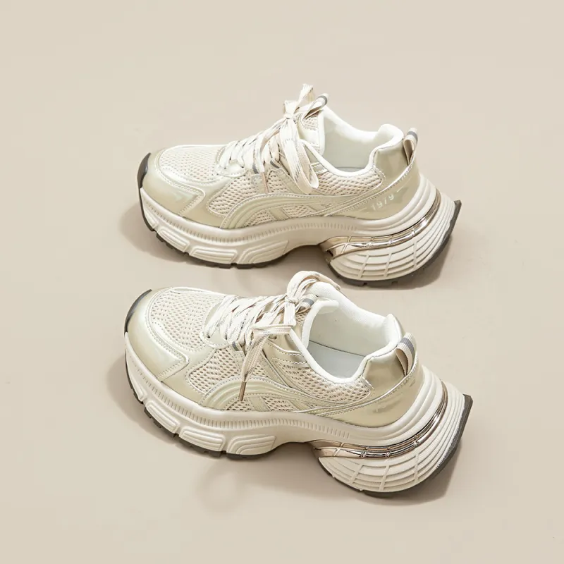 A Poinsettia Princess Low Top Chunky Sneakers Women's-9