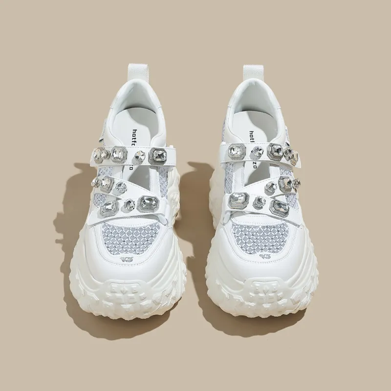 A Poinsettia Princess Chunky Sneakers Women's-1