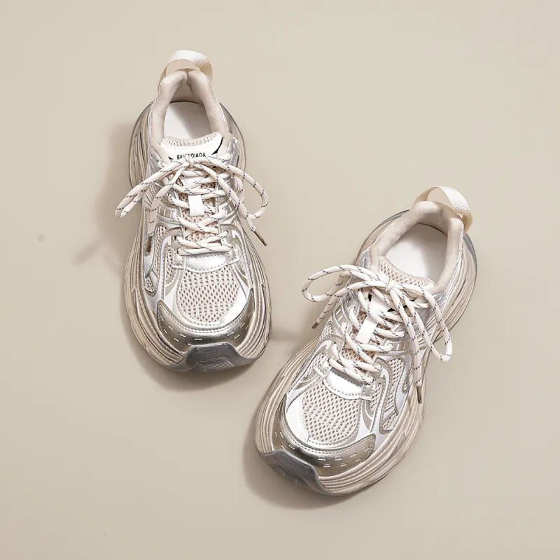 A Poinsettia Princess Low Top Chunky Sneakers Women's-1