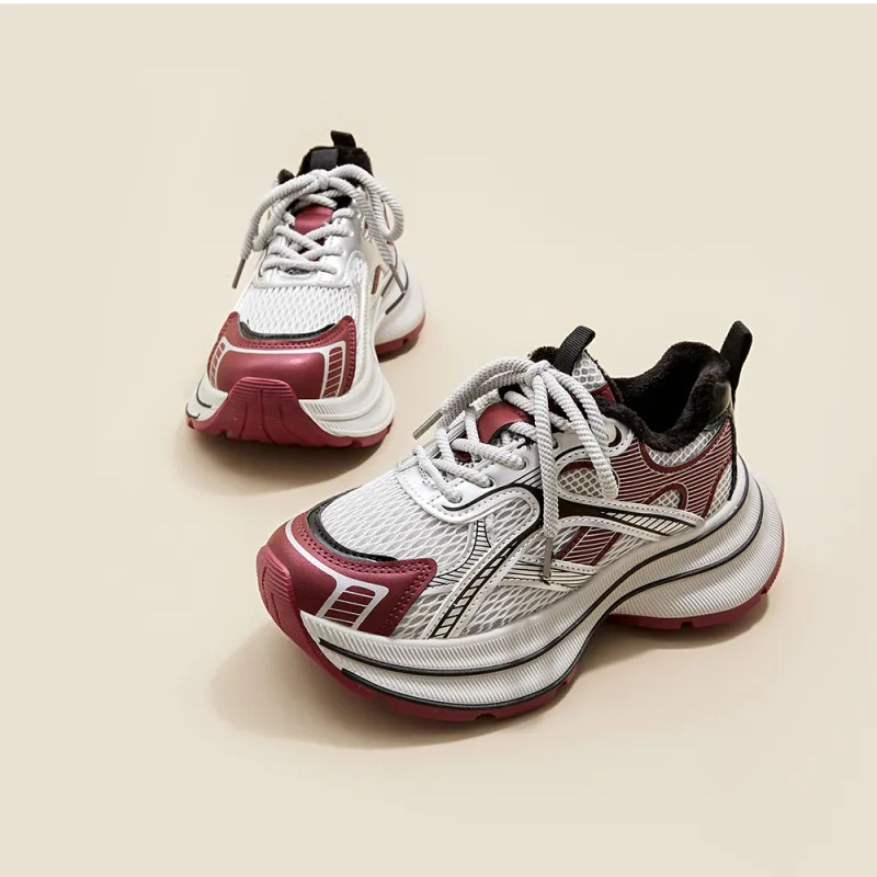A Poinsettia Princess Low Top Chunky Sneakers Women's-1