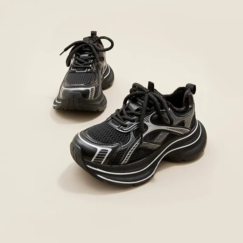 A Poinsettia Princess Low Top Chunky Sneakers Women's-11