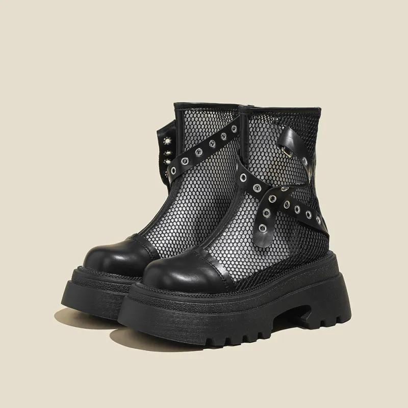 A Poinsettia Princess Ankle Boots Women's-1