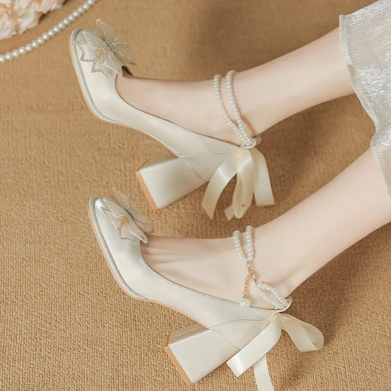 A Poinsettia Princess High Heels Women's-13