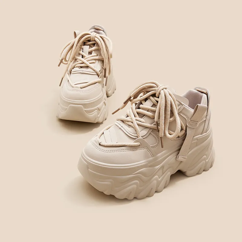 A Poinsettia Princess Low Top Chunky Sneakers Women's-12