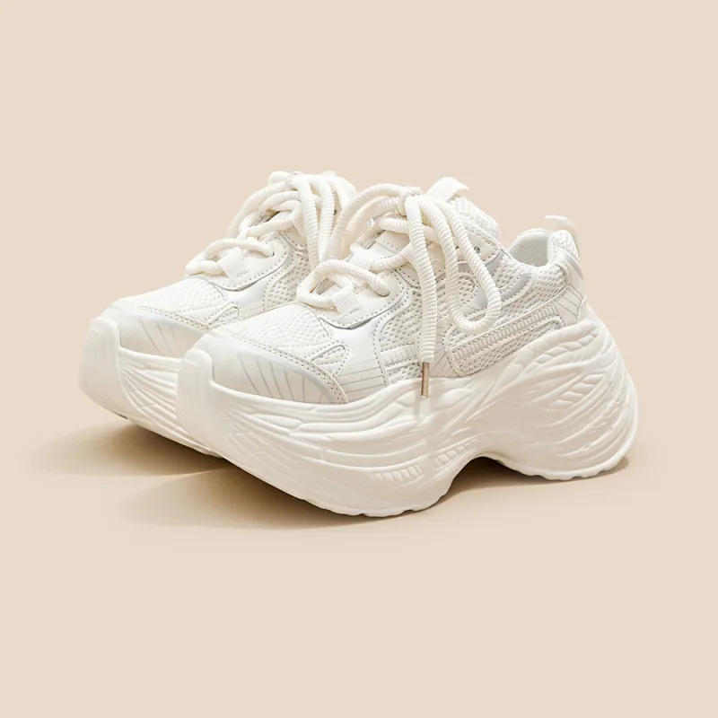 A Poinsettia Princess Low Top Chunky Sneakers Women's-4