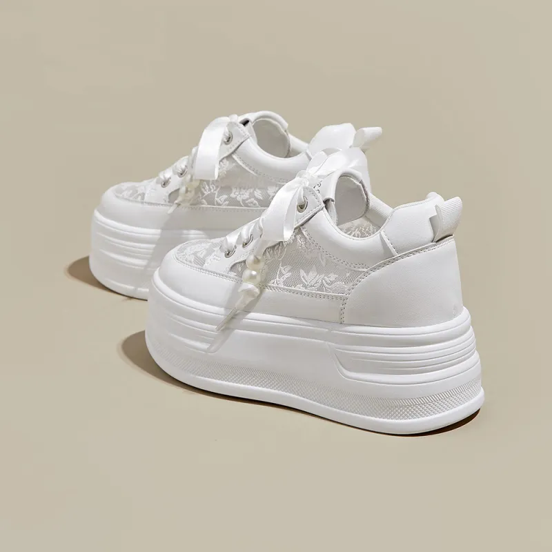A Poinsettia Princess Skateboard Shoes Women's-4