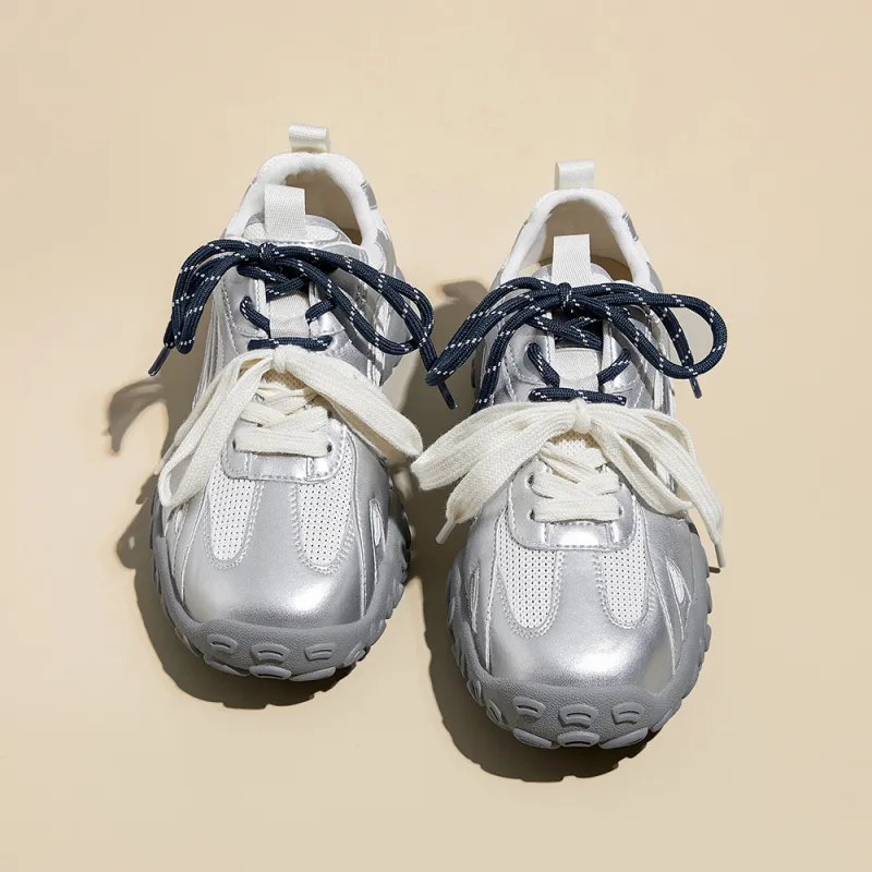 A Poinsettia Princess Chunky Sneakers Women's-6