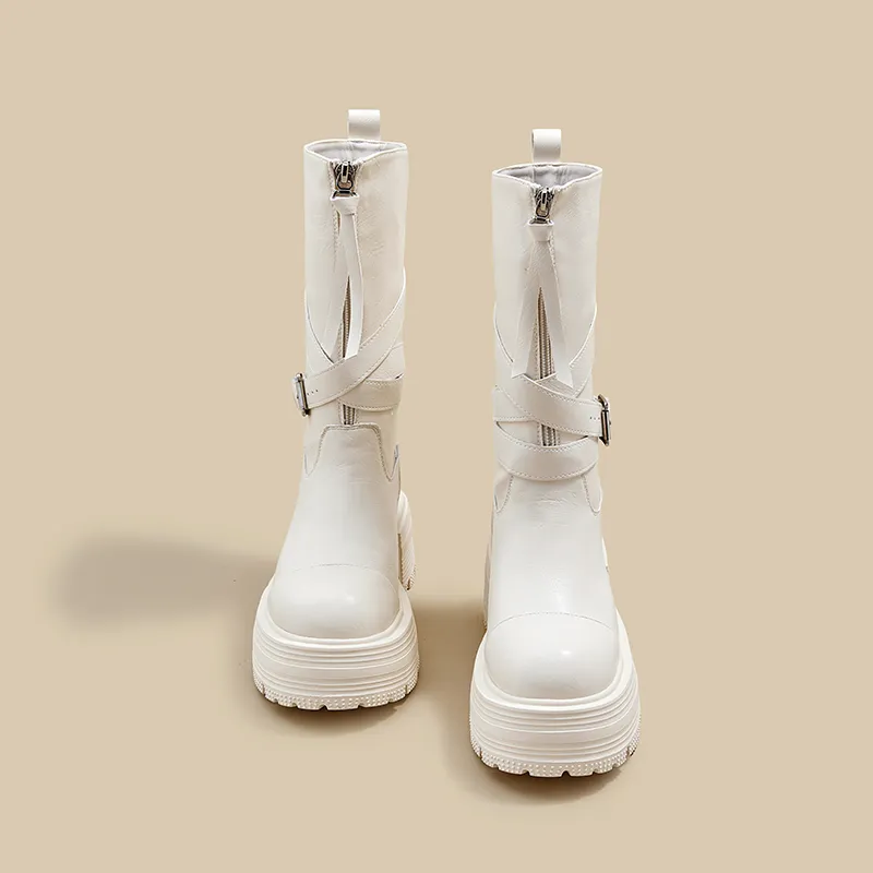 A Poinsettia Princess Ankle Boots Women's-2