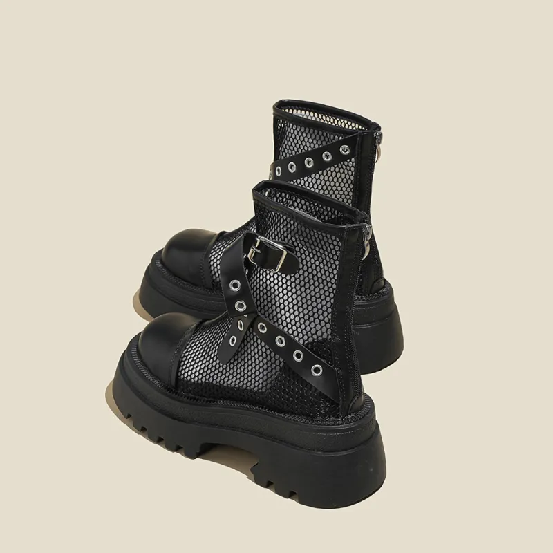 A Poinsettia Princess Ankle Boots Women's-2