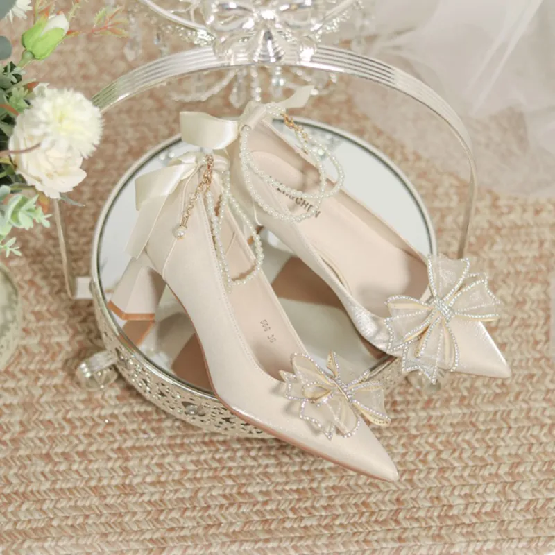 A Poinsettia Princess High Heels Women's-2